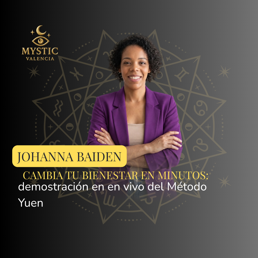Johanna Baiden - Cambia tu bienestar en minutos: Demostración en vivo del Método Yuen - 11/10/2026 – 14:45h
